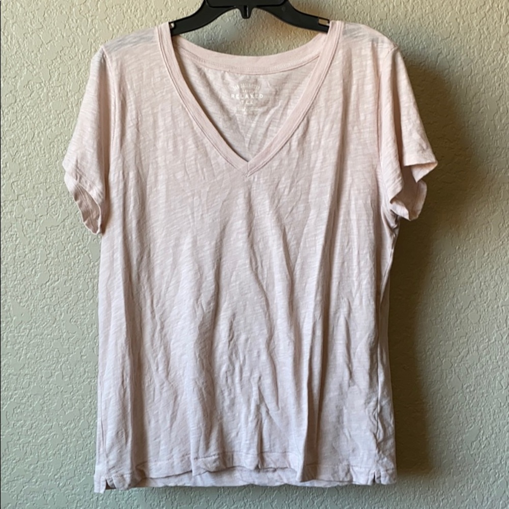 aeropostale pink v neck